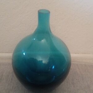 Elegant  IKEA Blue Glass Vase